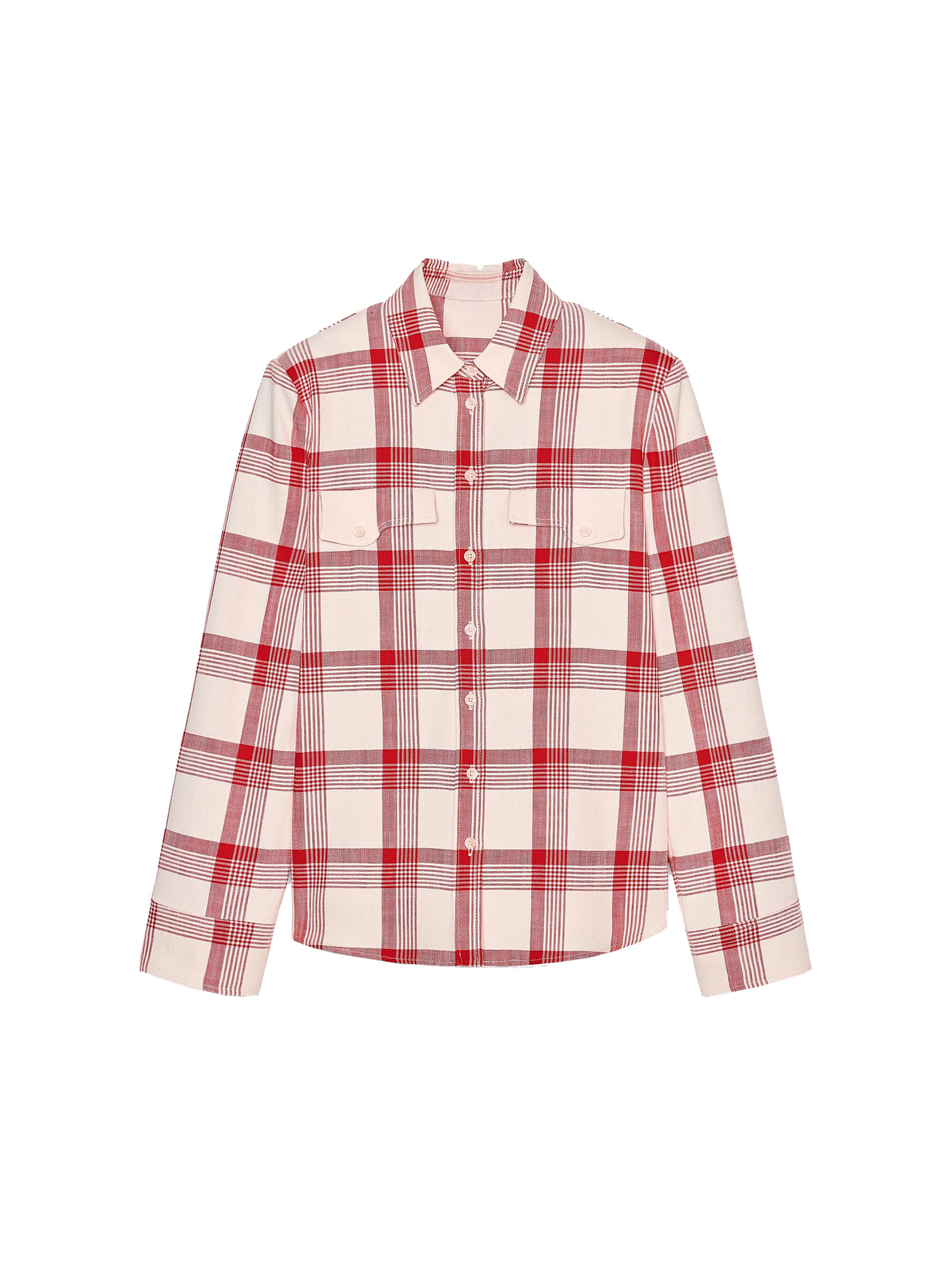 Crimson Check Shirt