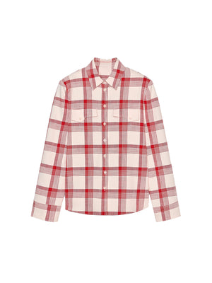 Crimson Check Shirt