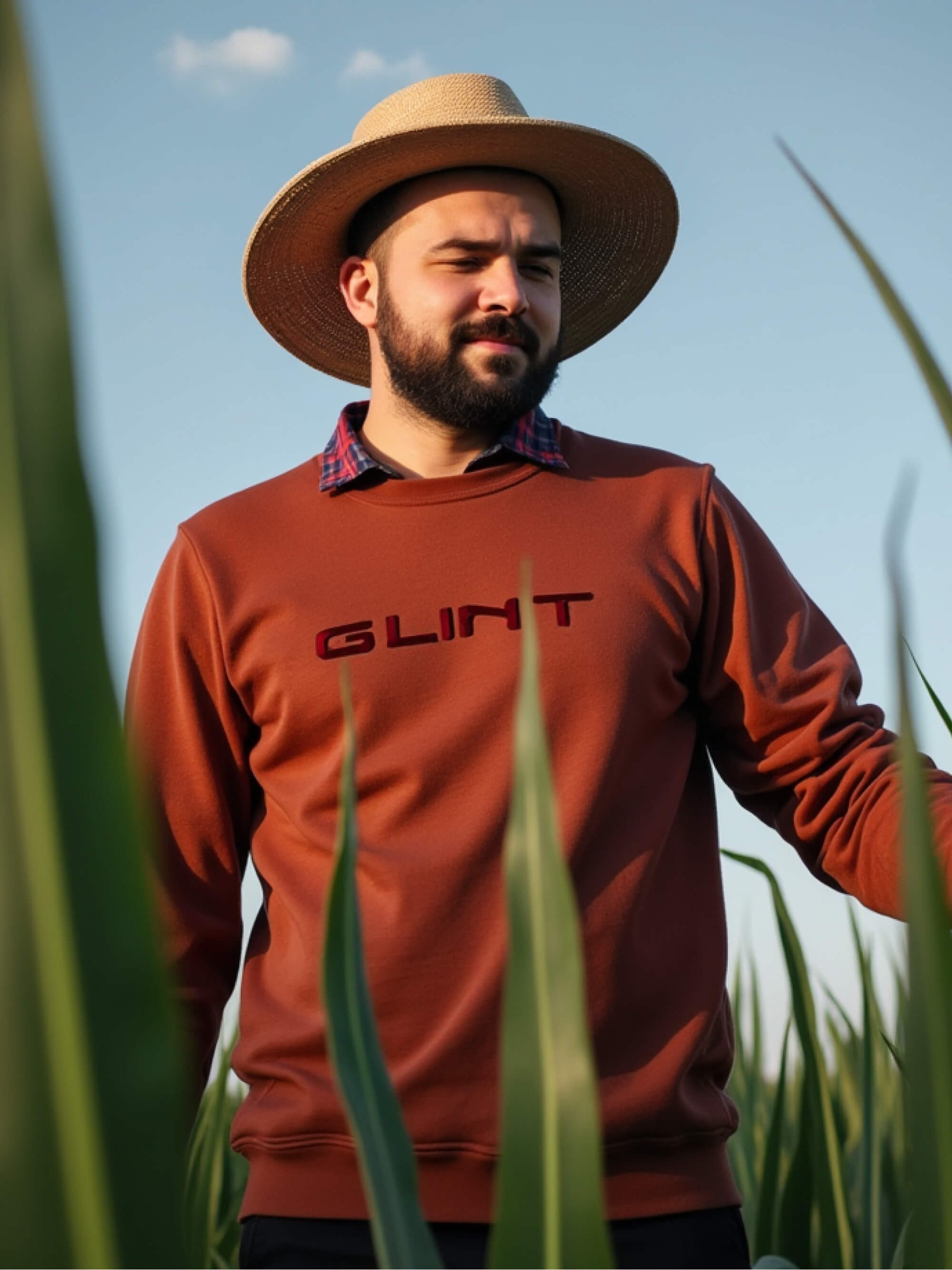 Rust Core Crewneck